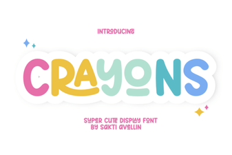 A Creative Font to Color Your Designs